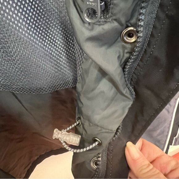 Columbia Core Interchange Women's Grey & Black Ski Jacket Size Large - Picture 10 of 11